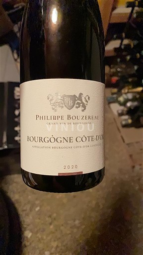 Burgundy Burgundy Côte d'Or Philippe Bouzereau 2020