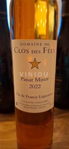 Roussillon Non specificato Domaine Clos des Fées Passat Minor 2022