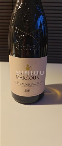 Rhônen laakso Châteauneuf-du-Pape Domaine Marcoux 2023