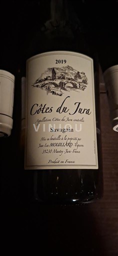 Jura Côtes-du-Jura Domaine Jean-Louis Moulard Savagnin 2019