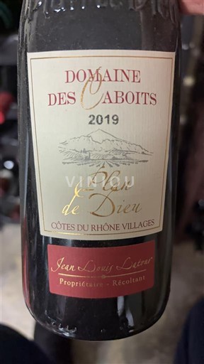 Údolí Rhôny Nespecifikováno Domaine S Cabots Plan de Dieu 2019