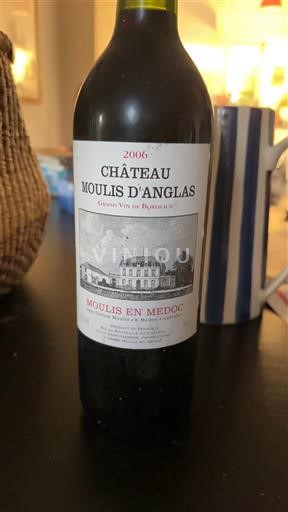 Bordeaux Moulis-en-Médoc Château Moulis d'Anglas 2006