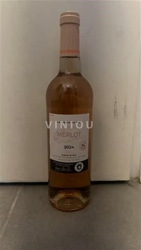 Languedoc a Roussillon Pays d'Oc La Croix du Pin Merlot 2024