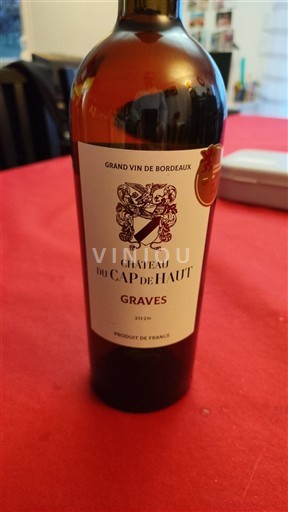Bordeaux Graves Château Cap de Haut 2020