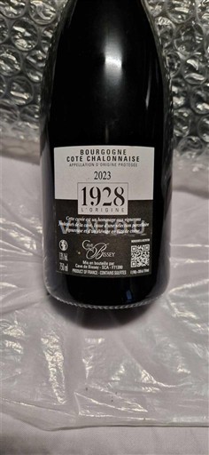 Burgundy Burgundy Côte Chalonnaise Bouhélier 1928 Origine 2023