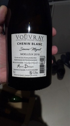 Údolí Loiry Vouvray Maison Darragon Simone Mignot 2018