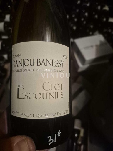Roussillon Côtes-du-Roussillon Domaine Danjou-Banessy Clot dels Escounils 2020