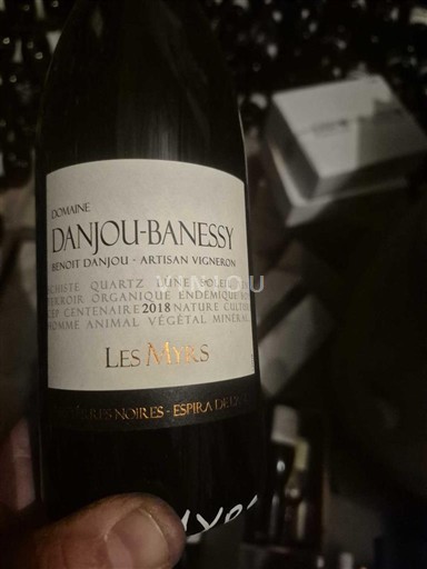 Languedoc och Roussillon Côtes catalanes Domaine Danjou-Banessy Les Myrs 2018