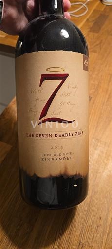 Kalifornialaiset AVA:t Lodi The Seven Deadly Zins 2017