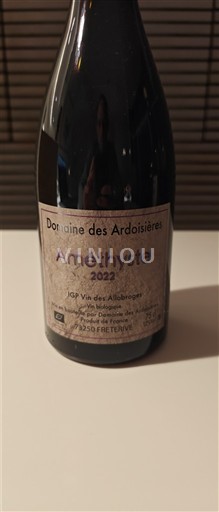 Alpes et pays Rhodaniens Vins des Allobroges Domaine S Ardoisières Améthyste 2022