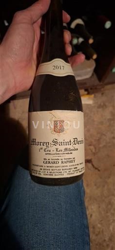 Bourgondië Morey-saint-denis Premier Cru Gérard Raphet Les Millandes 2017