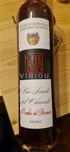 Tuscany Vin Santo Società Agricola Venatoria Tacinaia Cherubino Occhio di Pernice 2011