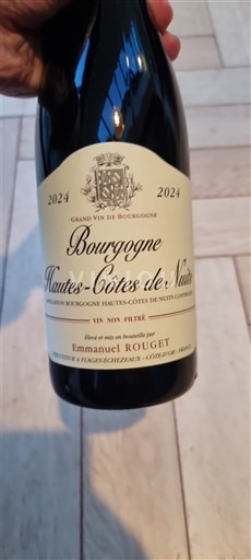 Vini Rouge sec Emmanuel Rouget 2024 Francia Borgogna Hautes Côtes de Nuits AOC