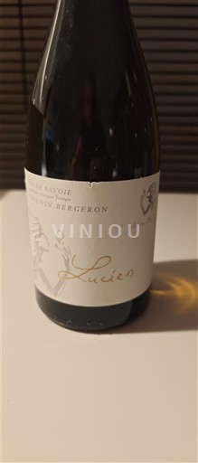 Viinit Blanc sec Lucien Adrien Berlioz 2022 Ranska Savoie ja Bugey Chignin-Bergeron AOC