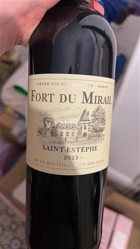 Bordeaux Saint-Estèphe Fort du Mirail 2023