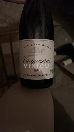 Rona dolina Vacqueyras Armand Dartois Les Garrigues 2022