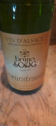 Alsazia Bruno Sorg Gewurztraminer 1994