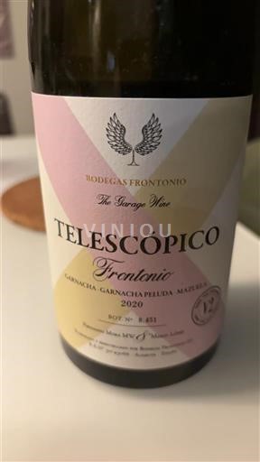 Арагон Не вказано Bodegas Frontonio Telescópico Frontonio 2020