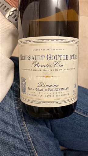 Бургундія Не вказано Premier Cru Domaine Jean-Marie Bouzereau Meursault Goutte d'Or 2020