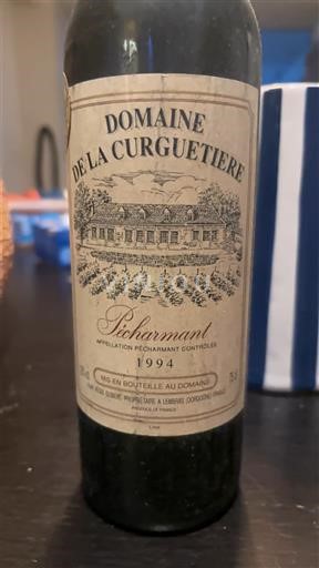 Sydväst Pécharmant Domaine La Curgudetière Sicharmant 1994