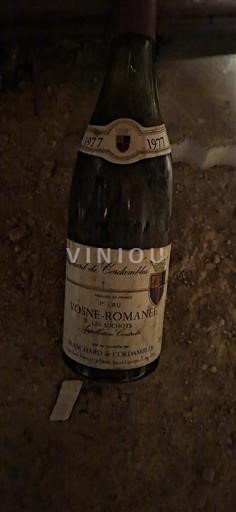 Borgonha Vosne-romanée Premier Cru Domaine Jean-Marc et Hugues Lécheneaut 1977