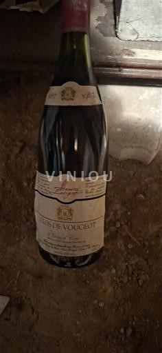 Borgonha Clos-de-Vougeot Grand Cru Louis Jadot 1987