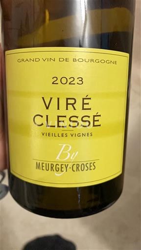 Burgundi Viré-clessé Meurgey-Croses Vieilles Vignes 2023
