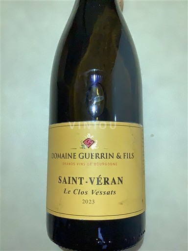 Bourgogne Saint-Véran Domaine Guerrin & Fils Le Clos Vessats - Récoltant 2023