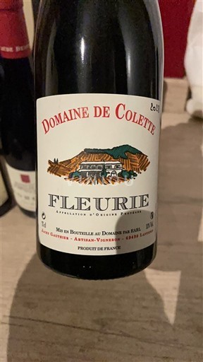 Beaujolais Fleurie Domaine Colette 2022