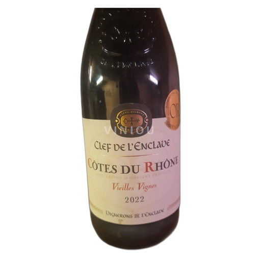 Thung lũng Rhône Côtes-du-rhône Clef de l'Enclave Vieilles Vignes 2022