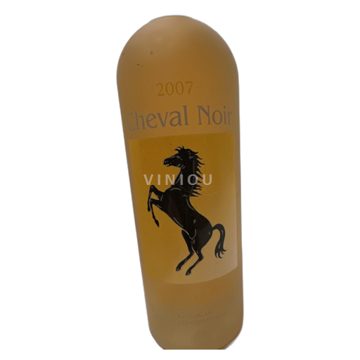 Vin Blanc sec Fendant Cheval Noir 2007 Suisse Valais AOC