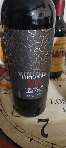 Abruzos Montepulciano d'Abruzzo Pietrame Edizione Limitata Não Sazonado