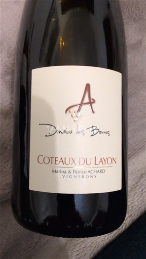 Vallée de la Loire Coteaux-du-layon Domaine S Berris 2024