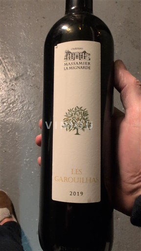 Linguadoca Minervois Château Massamier La Mignarde Les Garouilhas 2019