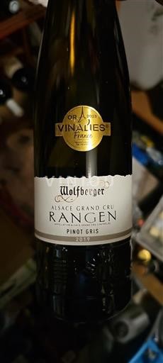 Alsace Grand Cru Wolfberger Rangen Pinot Gris 2017