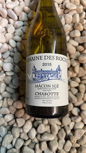 Burgund Mâcon und Mâcon-Dörfer Domaine S Roches Chabotte 2015