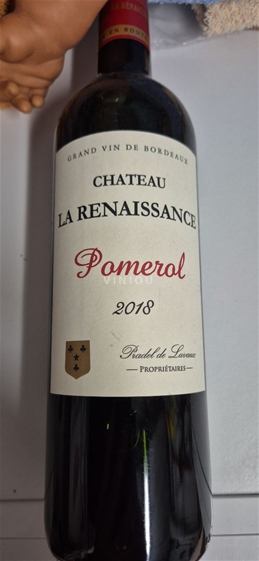 Bordeaux Pomerol Chateau La Renaissance 2018