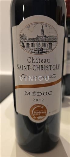 Bordeaux Médoc Château Saint-Christoly 2012