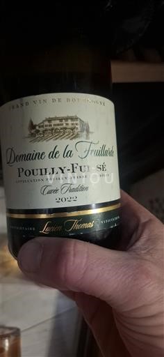 Borgogna Pouilly-fuissé Domaine La Feuillarde Tradition 2022