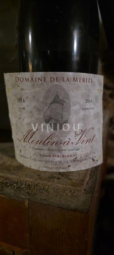 Beaujolais Moulin-à-vent Domaine La Merize 2014