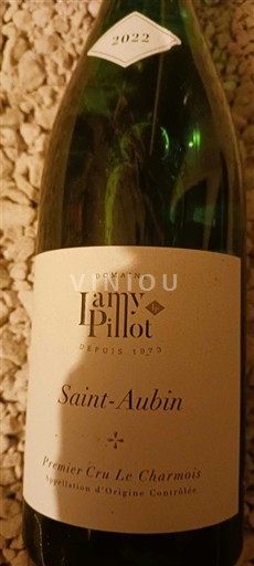 Burgundija Saint-Aubin Premier Cru Domaine Lamy-Pillot Premier Cru Le Charmois 2022