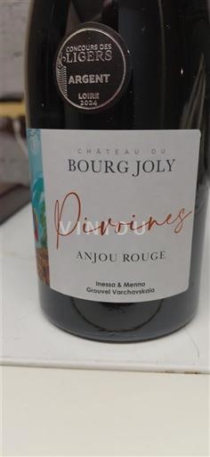 Vale do Loire Anjou Château Bourg Joly Divines 2022