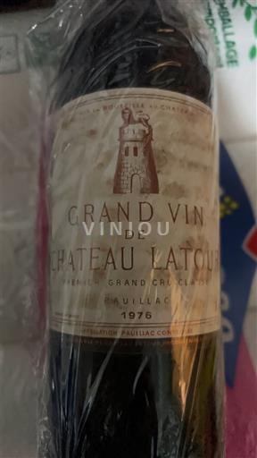 Burdeos Pauillac Grand Cru Château Latour Grand Vin de Château Latour 1976