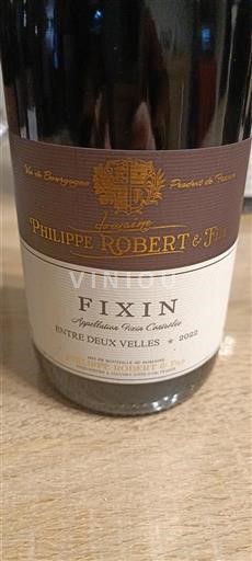 Bourgondië Fixin Philippe Robert & Fils Entre Deux Velles 2022