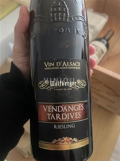 Alsazia Vendanges Tardives Wolfberger Senza annata