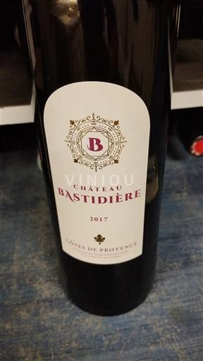Provenza Côtes de Provenza Château Bastidière 2017