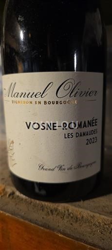 Borgonha Vosne-romanée Manuel Olivier Les Damaudes 2023