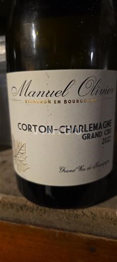 Burgundy Corton-Charlemagne Grand Cru Manuel Olivier 2021