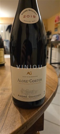 Borgoña Aloxe-Corton André Goichot 2019