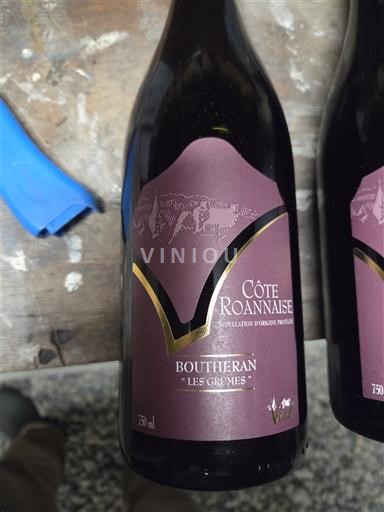 Vale do Loire Côte-roannaise Boutheran Les Grumes 2023